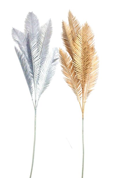 Gold wedding simulation bouquet fog plastic flowers iron leaves wedding hall set decoration props thumbnail