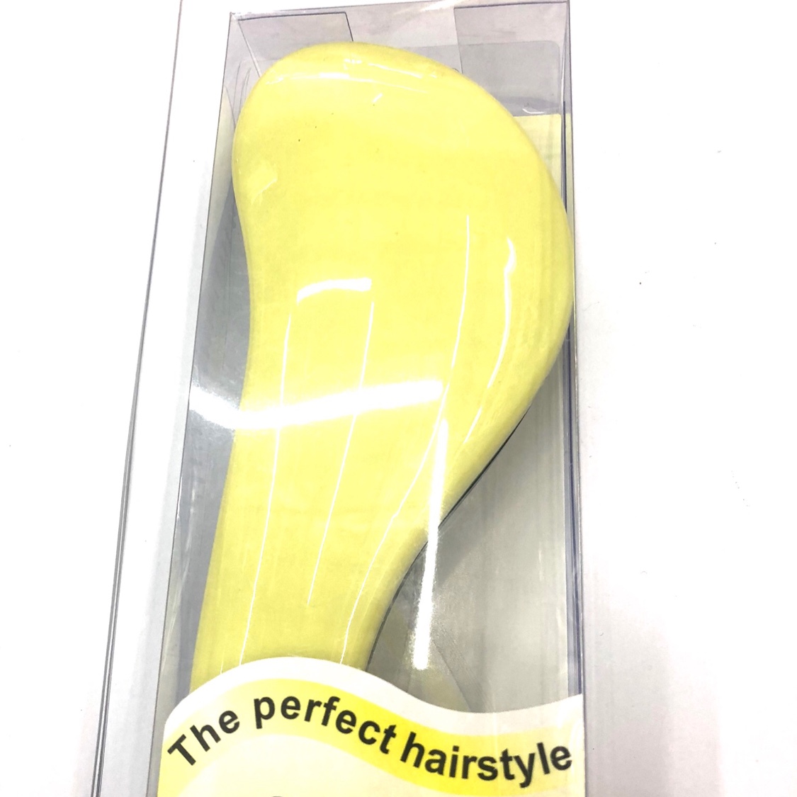 厂家直销细齿顺发梳子 4色混 pvc盒子装 按摩梳子 不打结