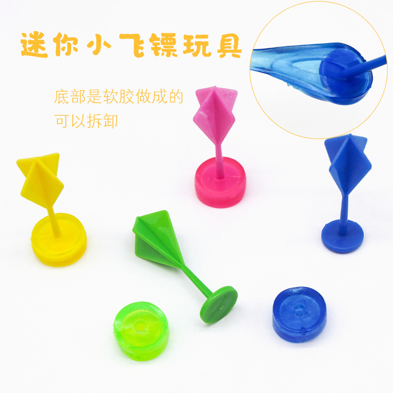 TPR Sticky soft Glue Small Darts Mini darts new strange adult children's stress relief toy