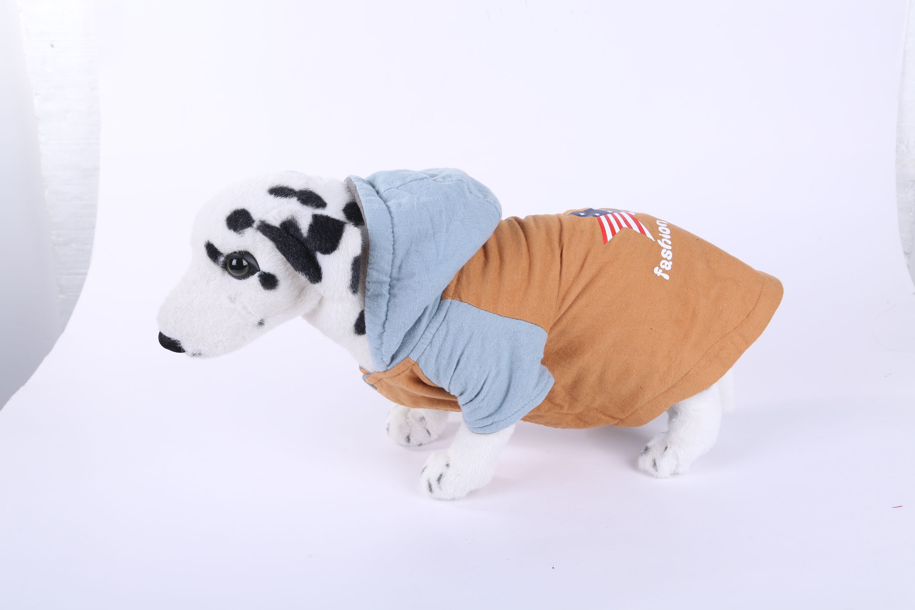 Direct sales and wholesale of blue pet cotton-padded clothes from the manufacturer