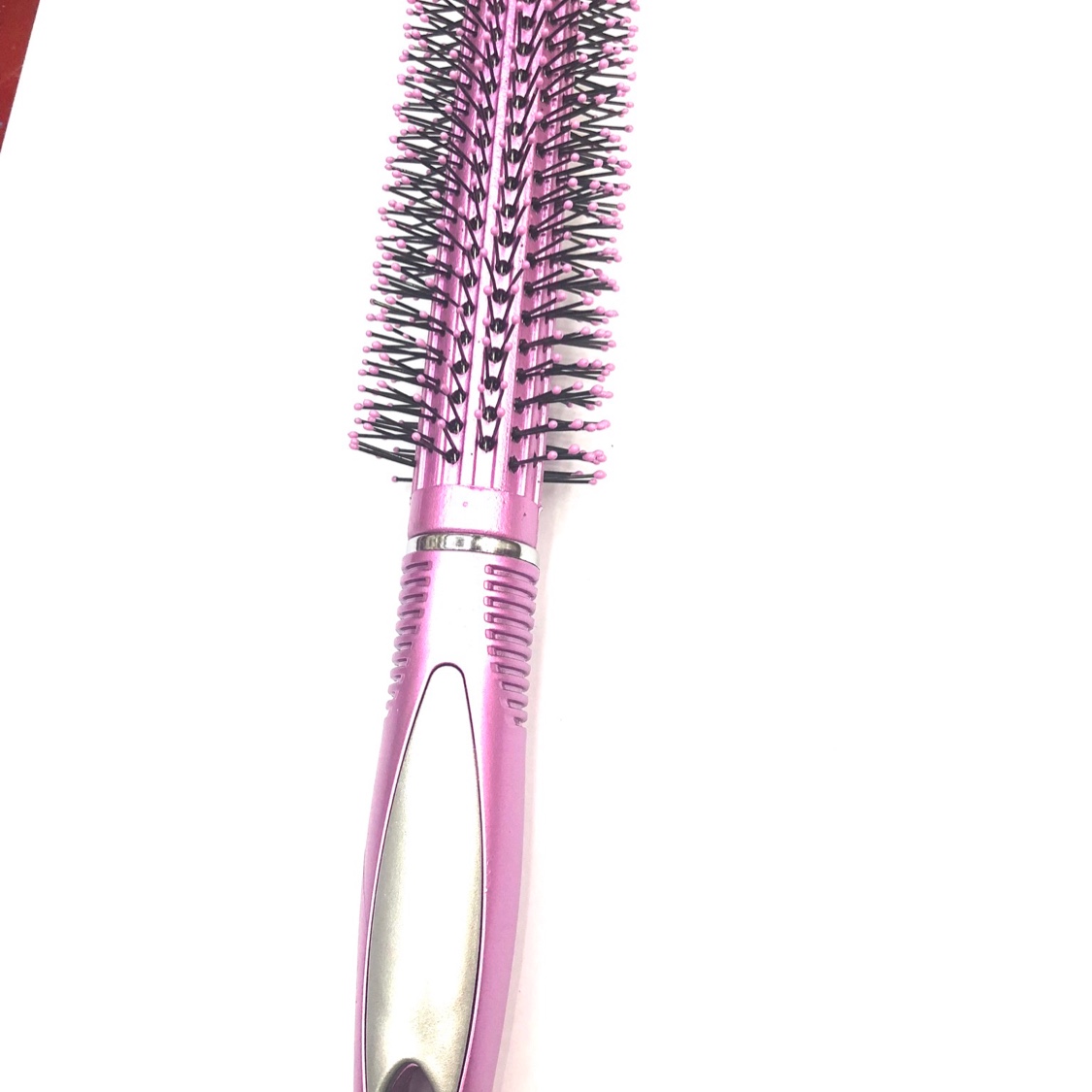 Factory direct plastic cylinder rolling comb curl comb value hair comb spray paint comb thumbnail