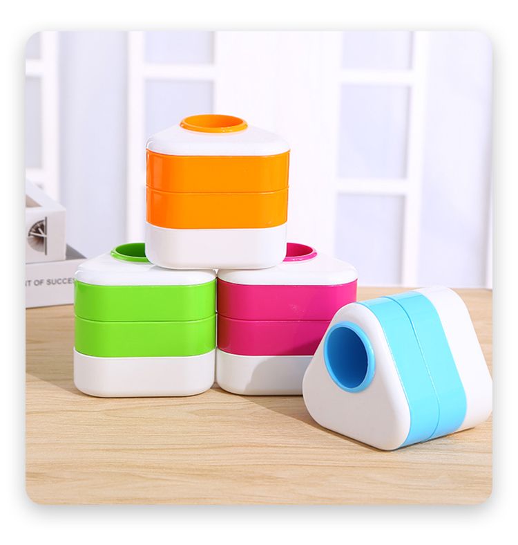 Creative, simple, modern and fashionable multi-functional office plastic, cute student cartoon desktop stationery storage box detail image 2