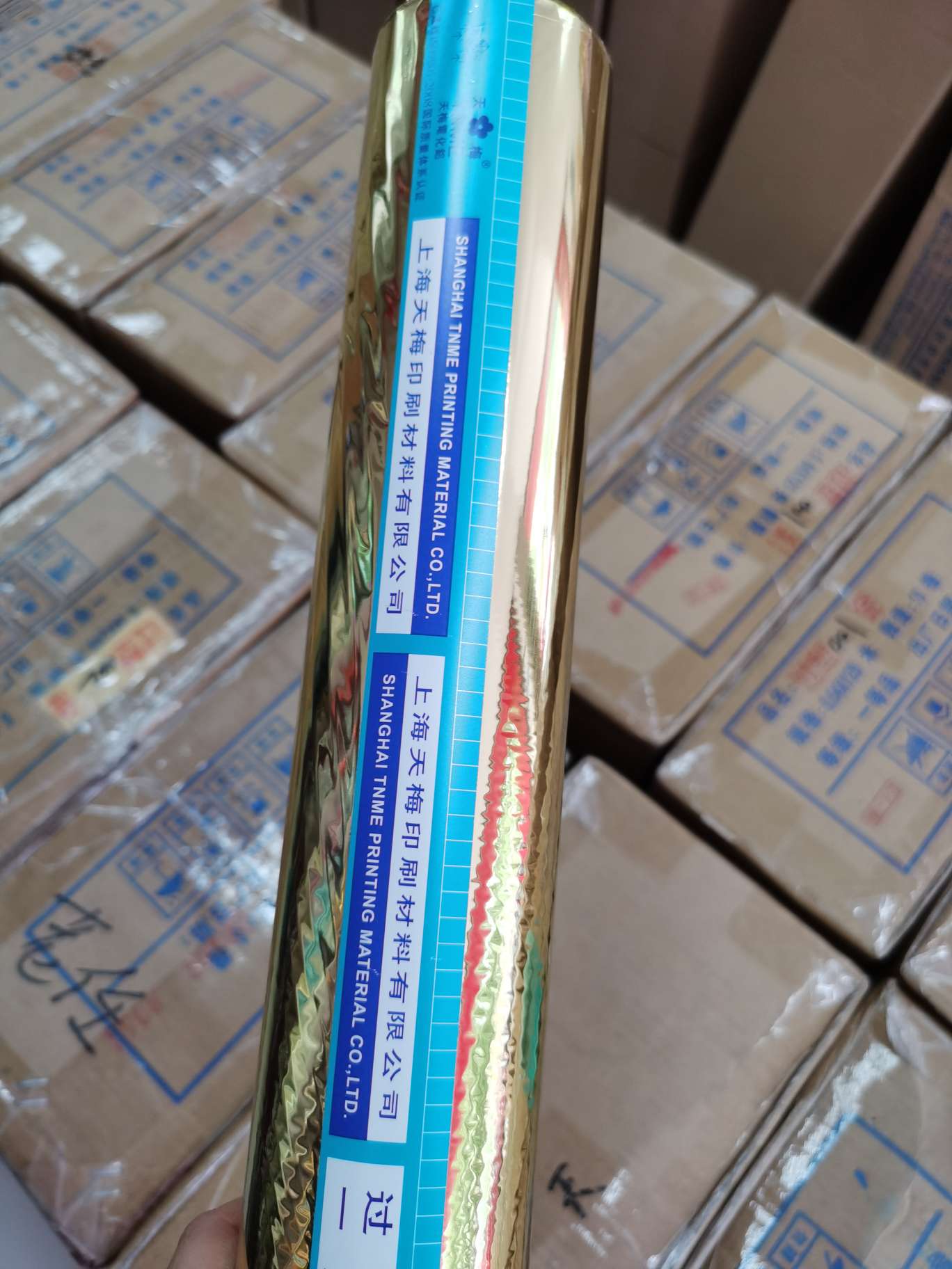 过塑007金 标准规格64cm*120米 特殊规格可订做详情1