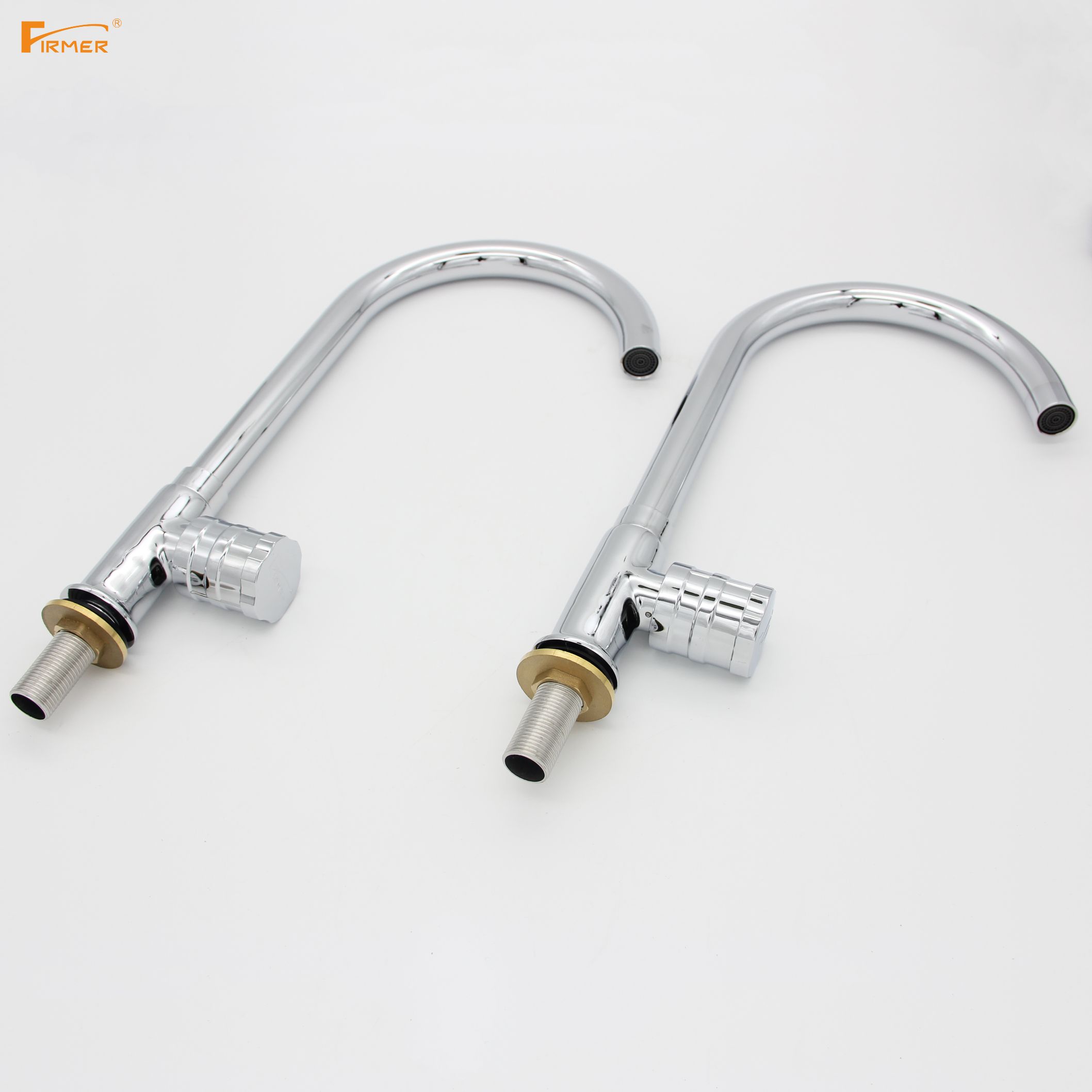 FIRMER vertical slow open full copper kitchen faucet household washing basin faucet trough bowl basin Specification drawing