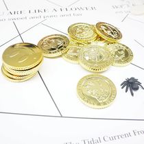 Diy gold coin pirate ship accessories wholesale