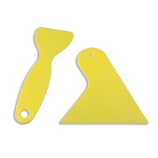 汽车贴膜工具 洗车工具 黄色小刮板 汽车美容店刮板 车贴膜小刮板