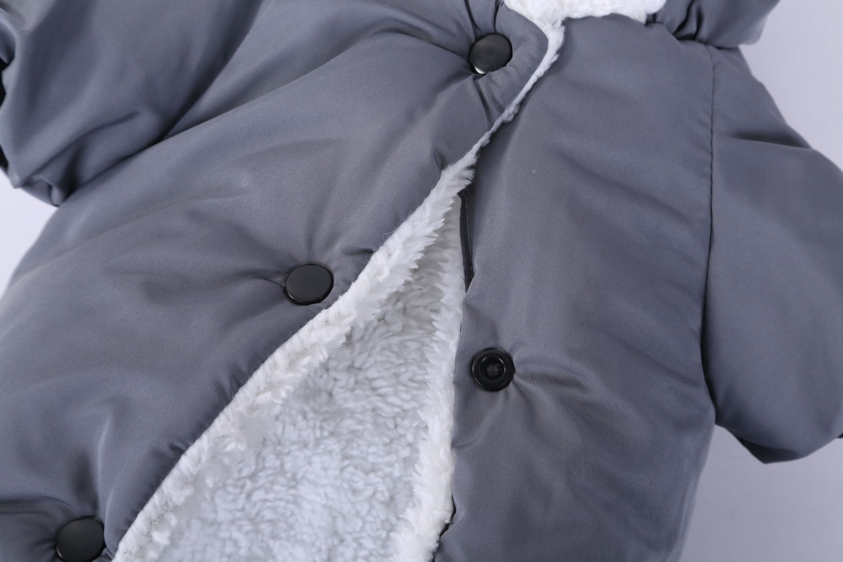 New blue pet cotton-padded jacket factory direct sales and wholesale detail image 2