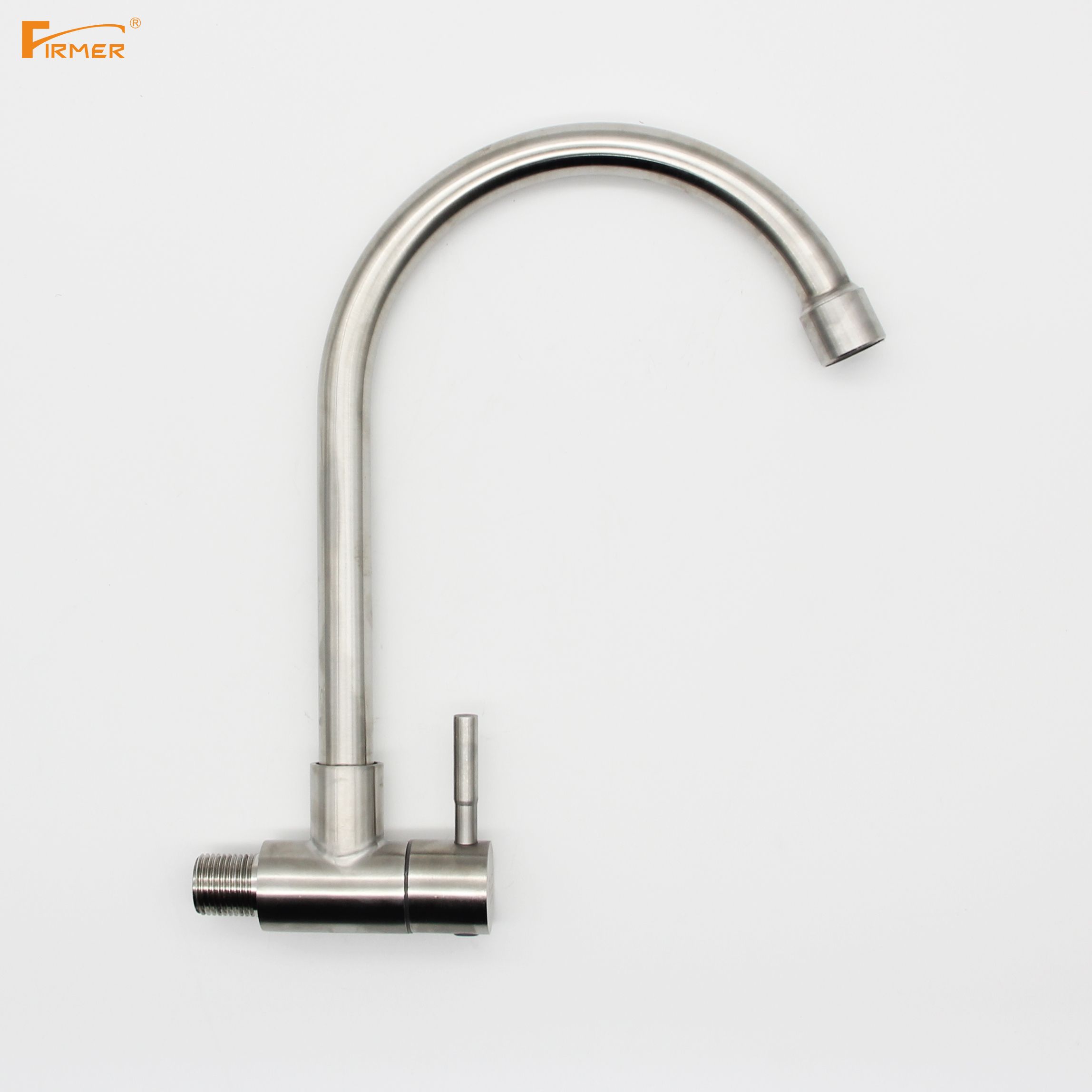 FIRMER 304 stainless steel kitchen single-handle single-hole rotatable sink sink laundry sink faucet