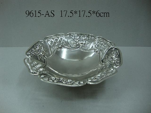 欧式复古典金属果盘，KTV/家居糖果 零食 坚果 水果 收纳盘