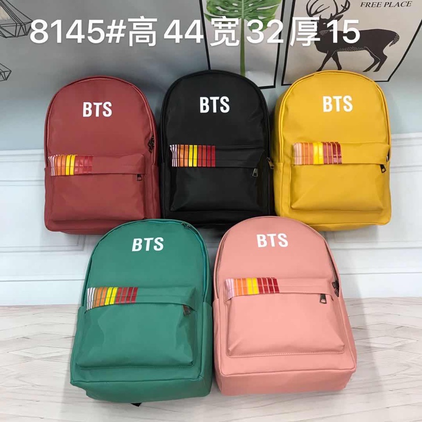 新款休闲书包双肩包背包运动包 BTS
