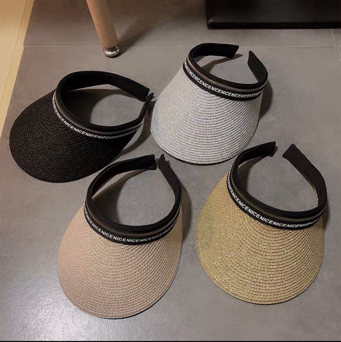 An empty hat, a straw hat, a sun hat thumbnail