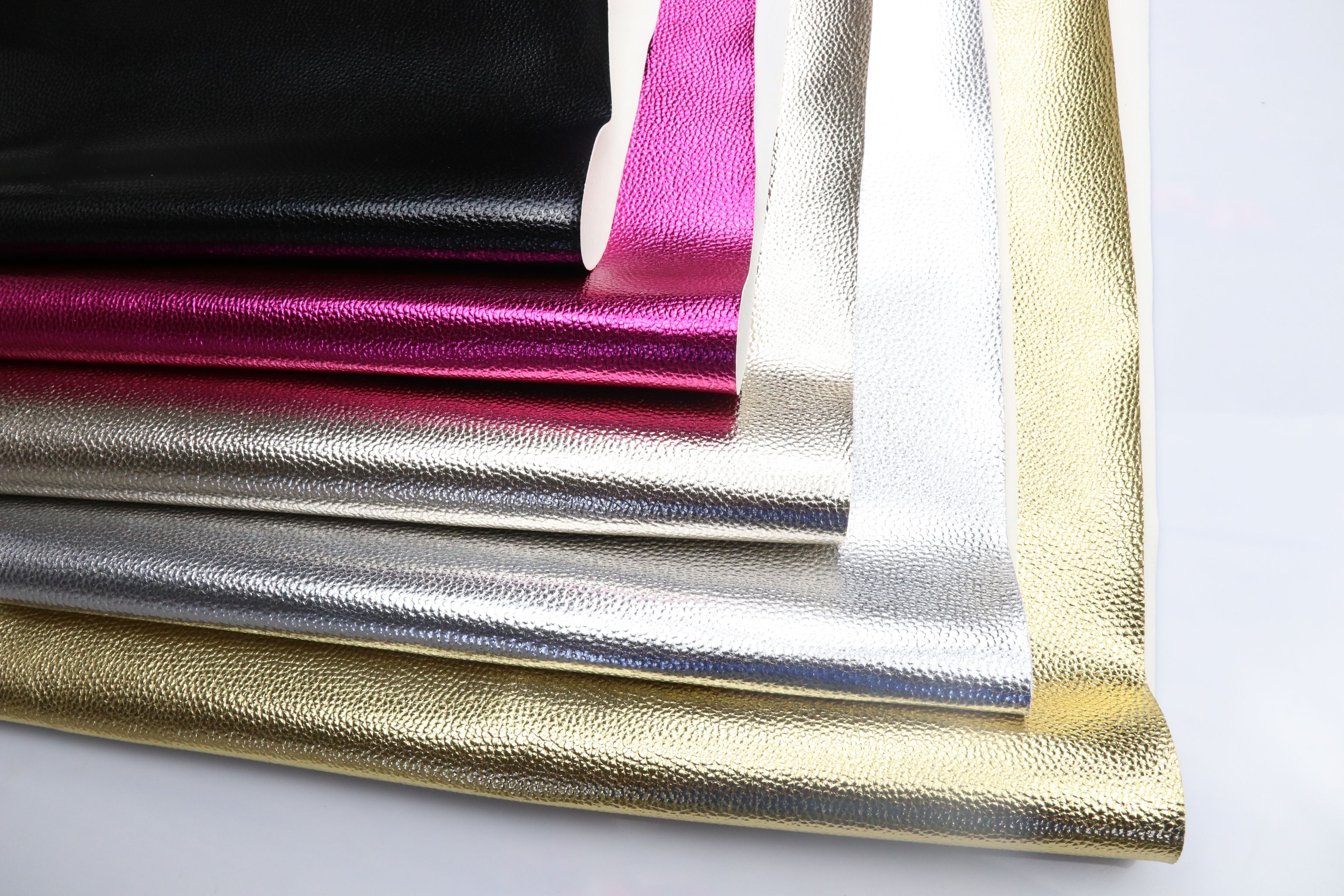 国潮系列工厂直销现货环保pvc人造革箱包家居软包革面料详情图1