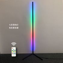 Nordic simple living room LED floor lamp personality three-pronged magic lamp bar floor lamp