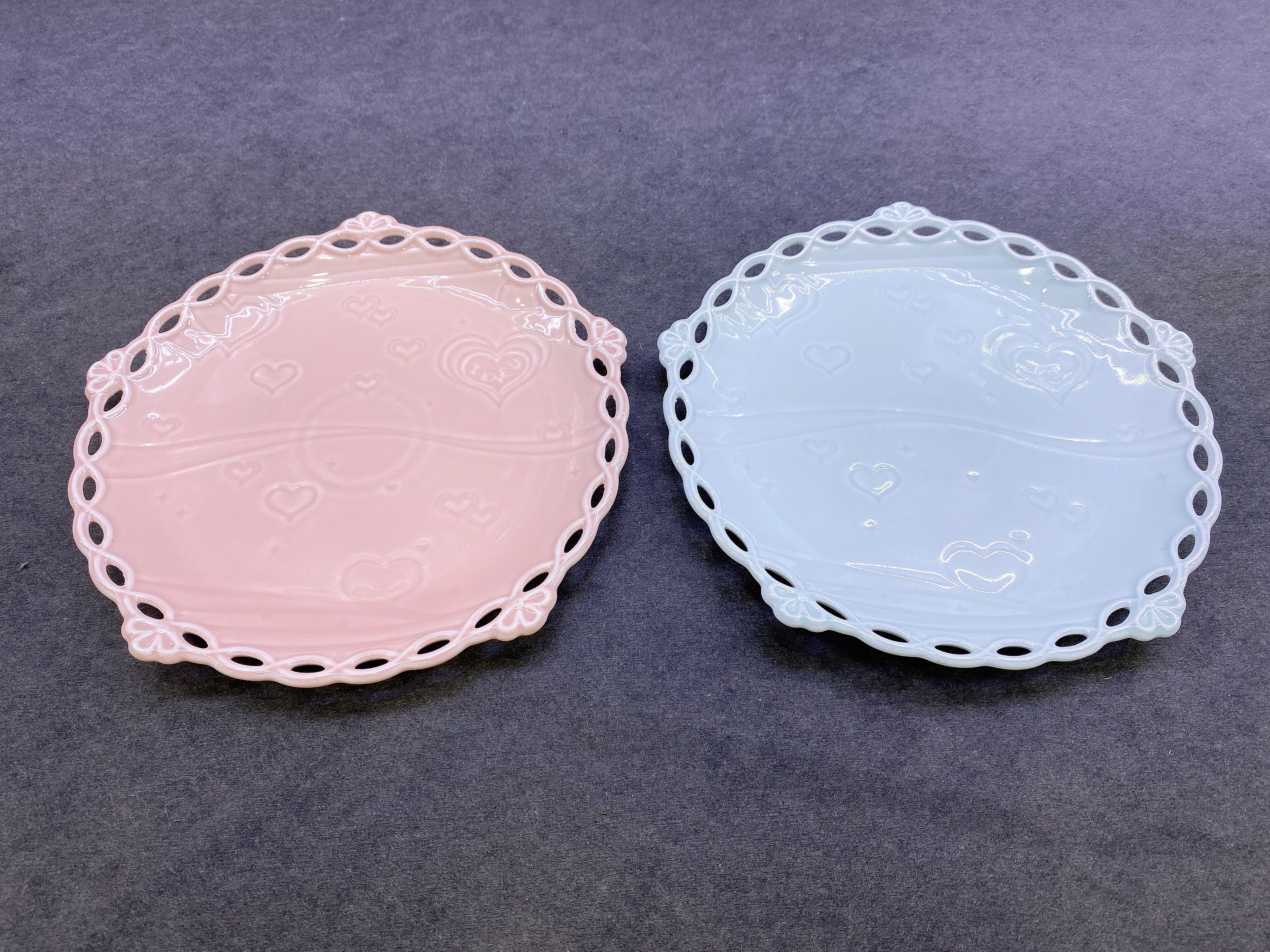 外贸色釉圆盘  多色餐盘  点心盘