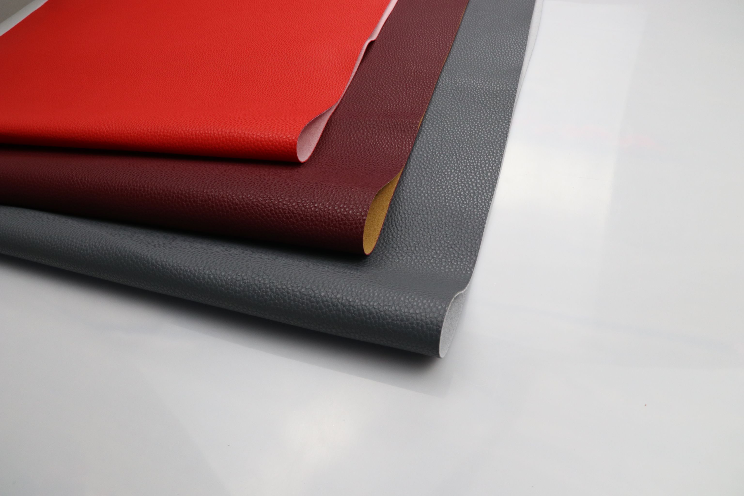 国潮系列工厂直销现货环保pvc人造革箱包家居软包革面料详情图7