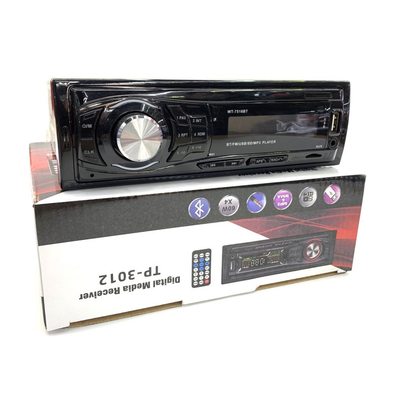 Tp-3012, Bt High-Power Car Card Machine Mp3 Car Modification Mp3 Specification drawing