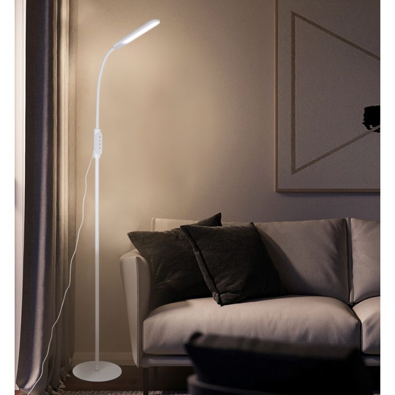 Simple LED floor lamp in living room, bedroom, study decoration, floor lamp, piano lamp, LED floor lamp