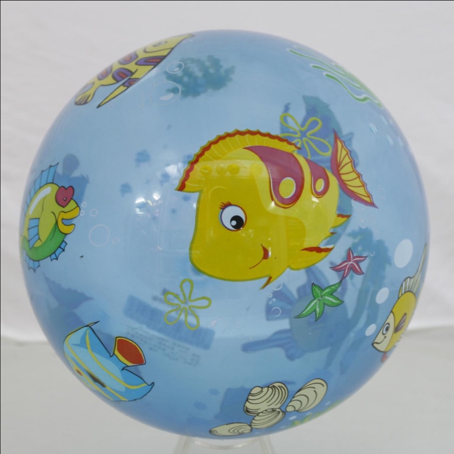 Wholesale of 300 9-inch transparent multi-label inflatable balls in one piece