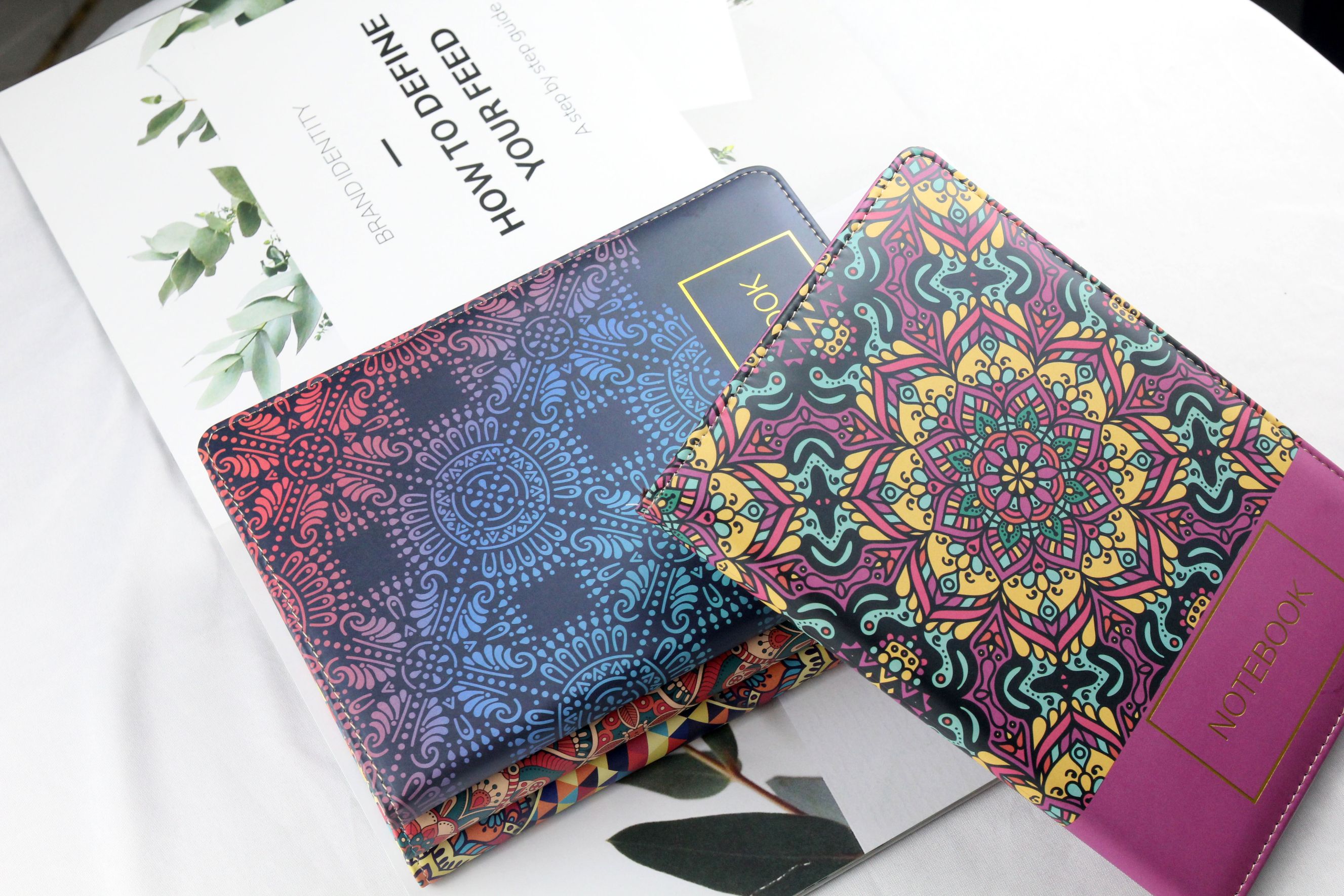 俄罗斯图腾异域风情笔记本a5商务记事本logo定制日记本子创意文具详情图6