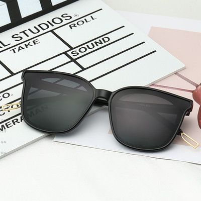 Korean star sunglasses six bears: The legend of the blue sea, men's and women's street style sunglasses, black to make the face slimmer, Instagram detail image 1