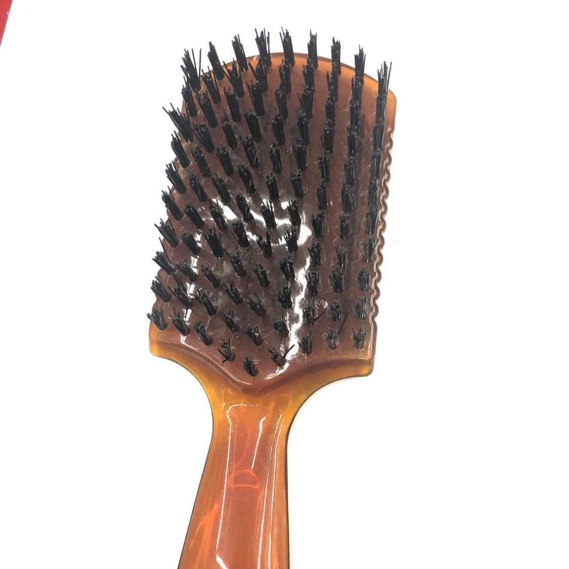 Moustache brush shoes brush plastic comb