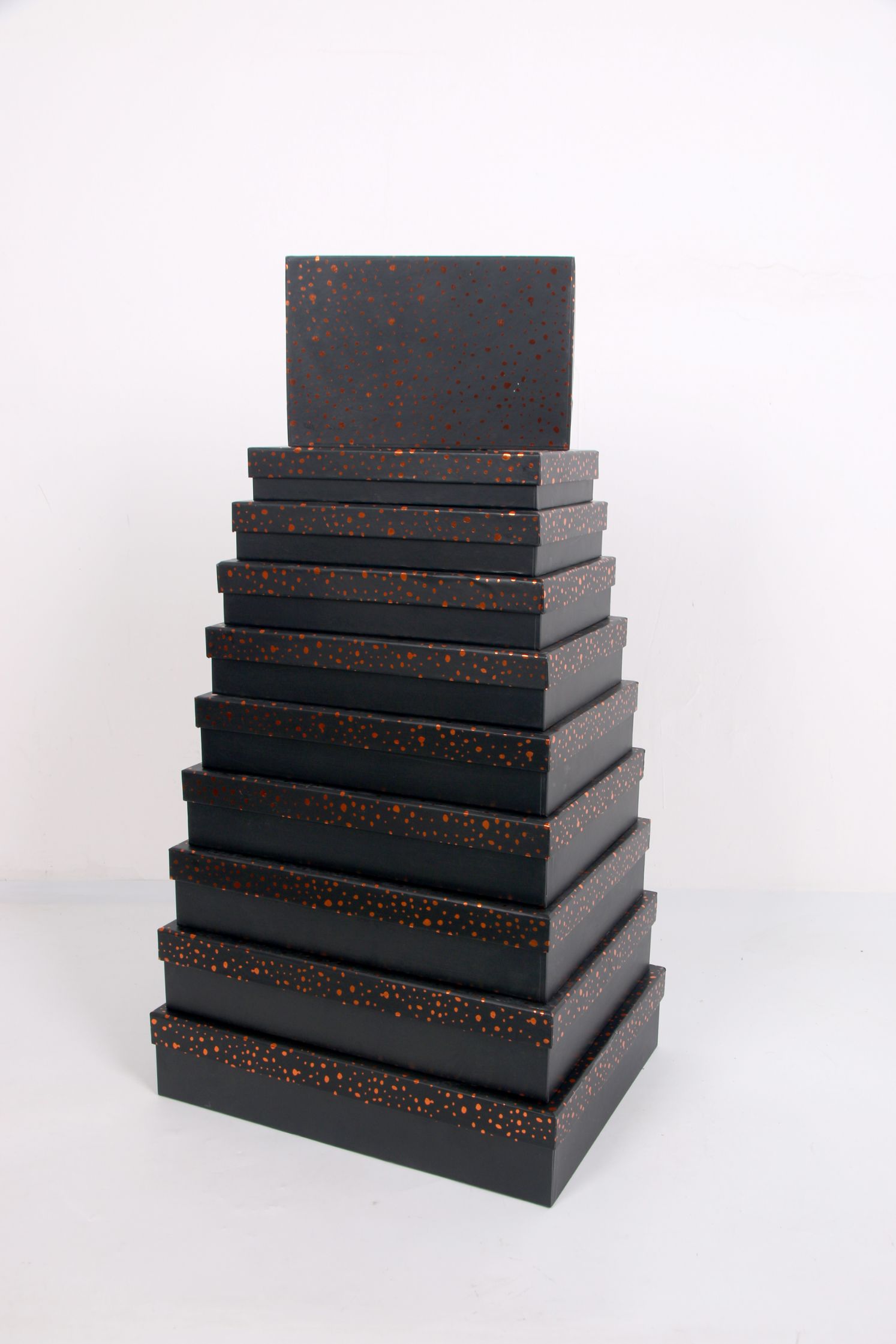 Rectangular ten-piece gift box, flat box, shirt, silk scarf box, gift box detail image 1