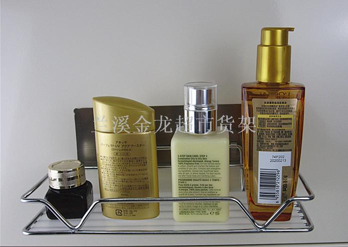 无痕贴浴室香皂架 不锈钢色肥皂架 香皂架 肥皂盒 化妆品收纳架详情图3