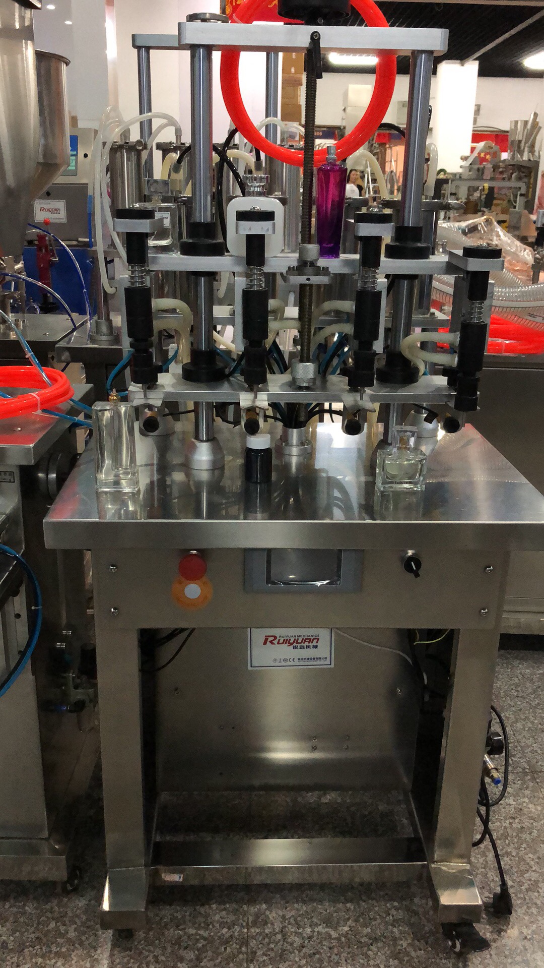 New perfume filling machine, direct sales by Ruiyuan Machinery Factory, operates with integrity Application Scenario