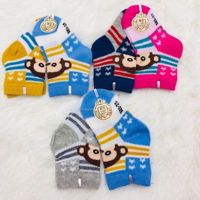 0-1 year old cotton baby socks