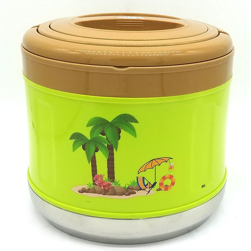 Factory direct sales of 2-piece stainless steel lunch boxes, large-capacity insulated buckets, insulated rice buckets, multi-purpose insulated soup buckets detail image 1