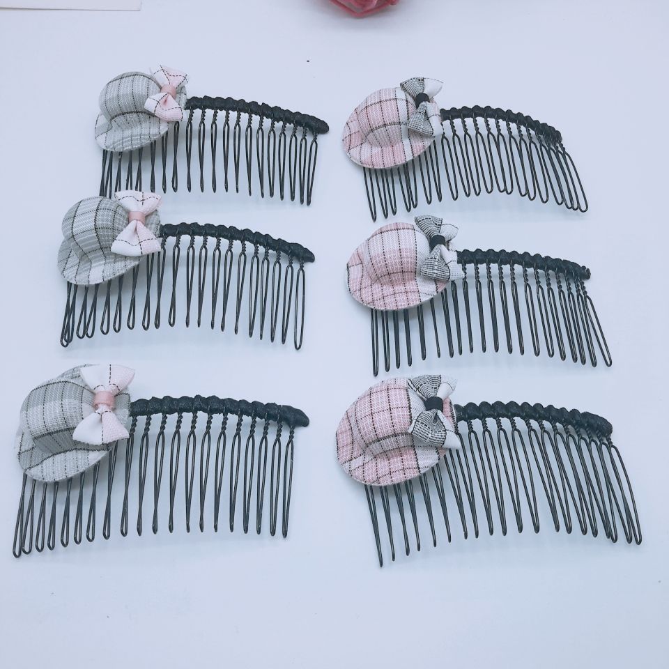 Wholesale of new Korean-style hair accessories, small hats, hair clips, new fashionable and versatile children's exquisite hair combs