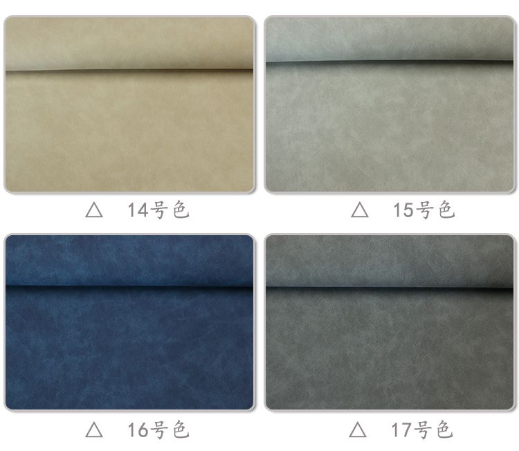 Factory direct sales of artificial leather, matte sheepskin, bag and shoe materials, cosmetic and leather materials, two-color suede matte pu leather detail image 10