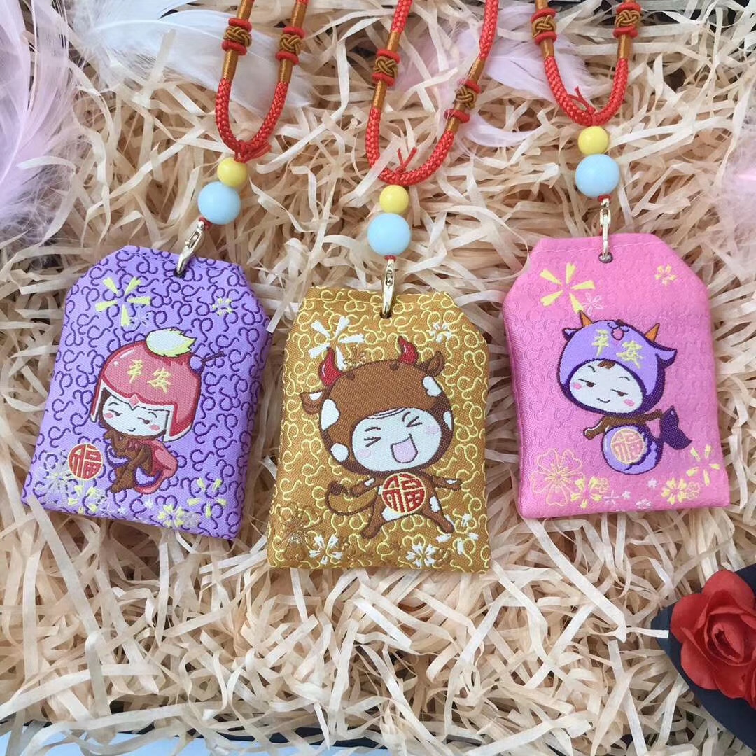 Twelve zodiac cartoon baby neck sachet with mugwort for mosquito repellent details Picture