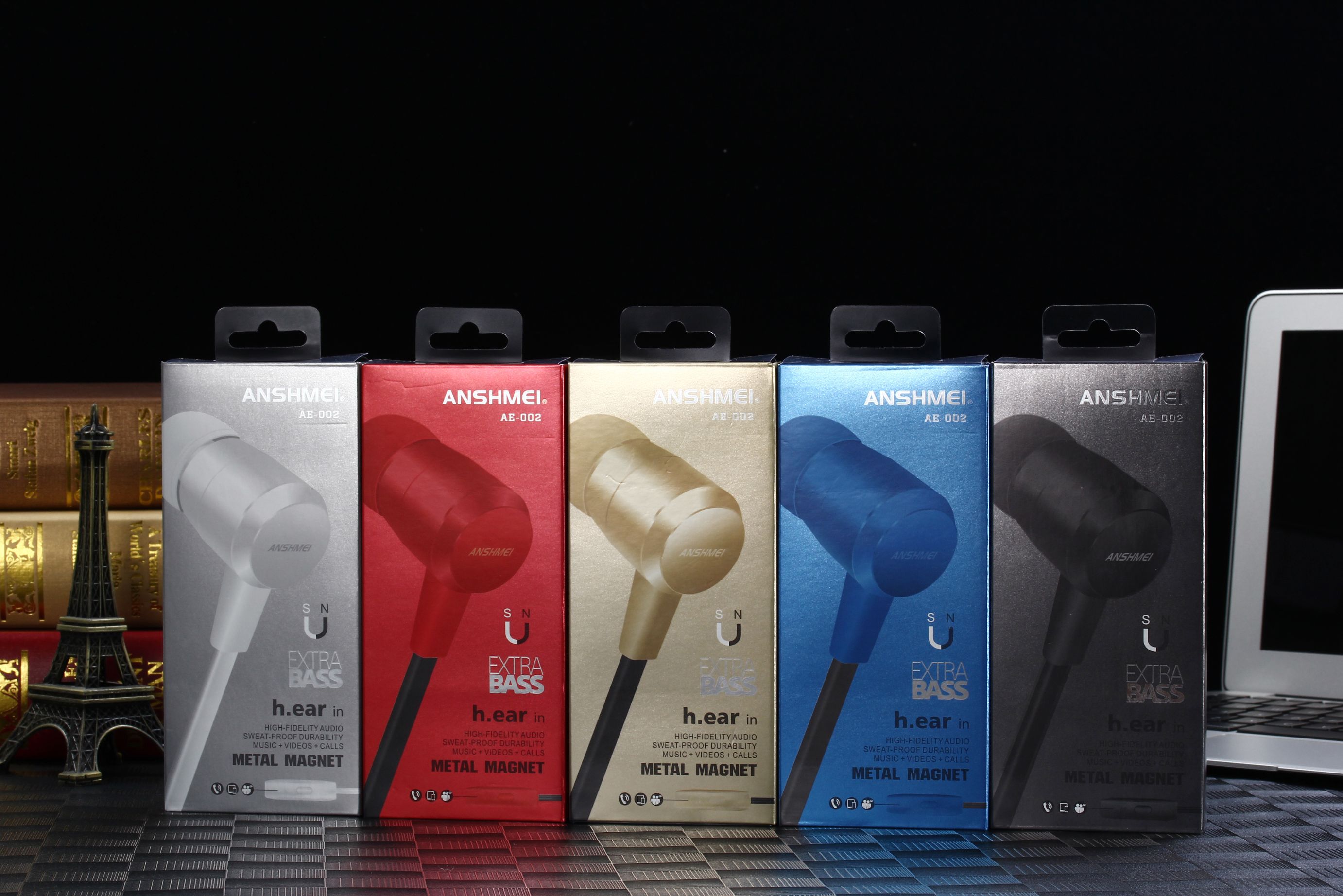In-ear earphone AE-002 smartphone earphone wire-control thumbnail