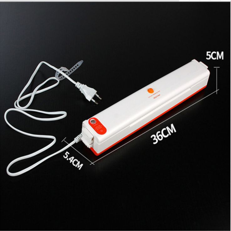 New small vacuum packaging machine, household food vacuum sealing machine, small plastic sealing machine, portable kitchen preservation machine detail image 1