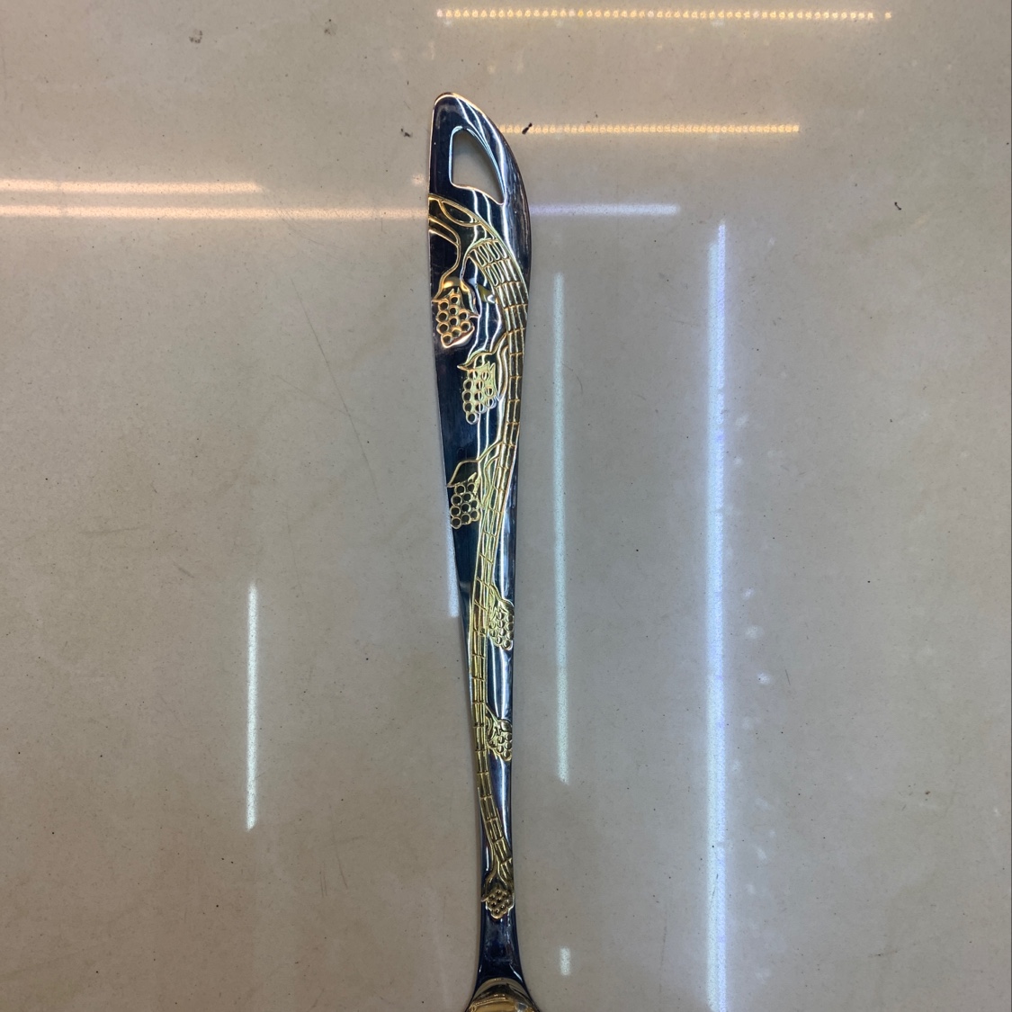 Grape Flower Soup Spoon