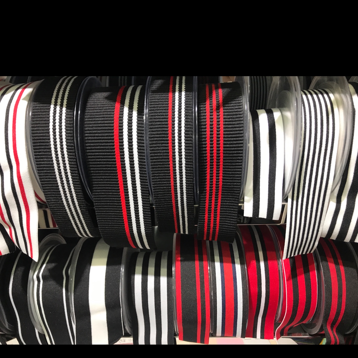 4.0 Yarn-Dyed Strip Burst Promotional Waist