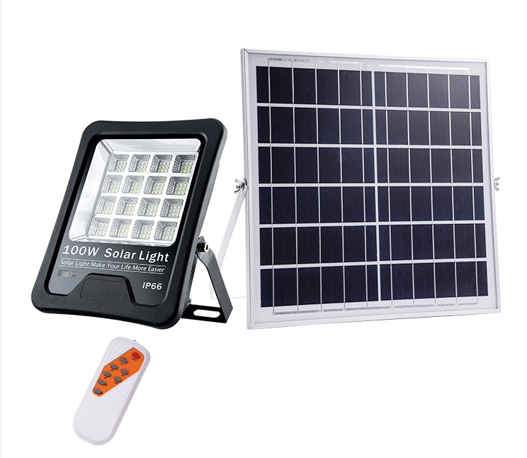 Solar floodlight grid model 100 watts Item Picture