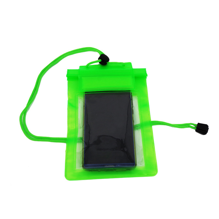 手机防水袋游泳户外沙滩用品PVC透明潜水触屏手机袋详情图3