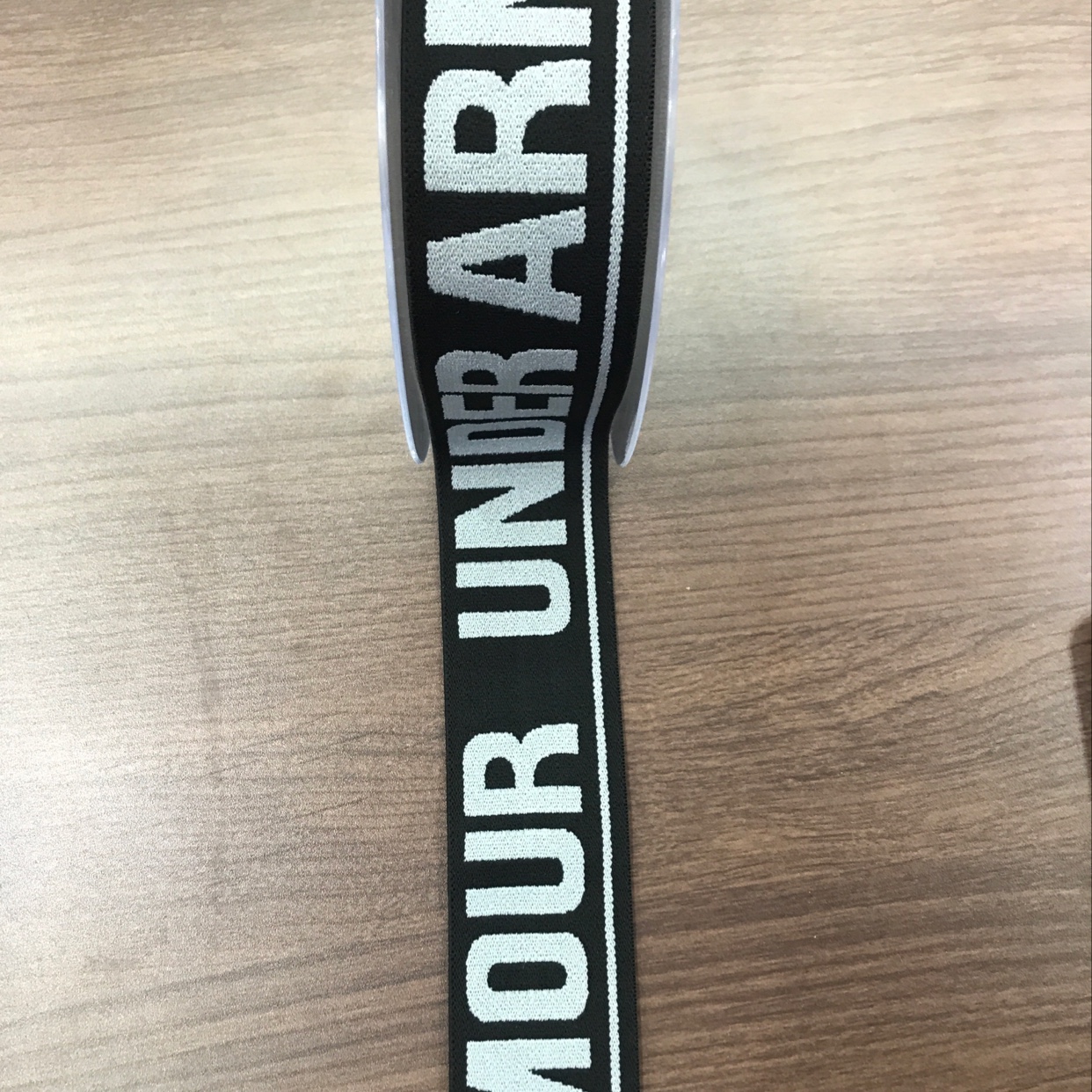 4.5 Jacquard Black And Gray Lettering