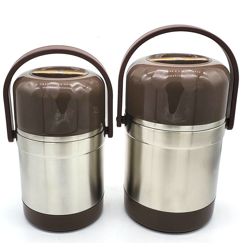 Factory direct sales of stainless steel steamed lunch boxes, vacuum insulated lunch boxes, and anti-overflow lunch boxes