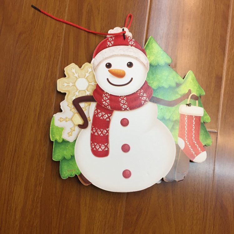 Factory direct sales of fashionable snowman Christmas sock pendants and foam decorations details Picture