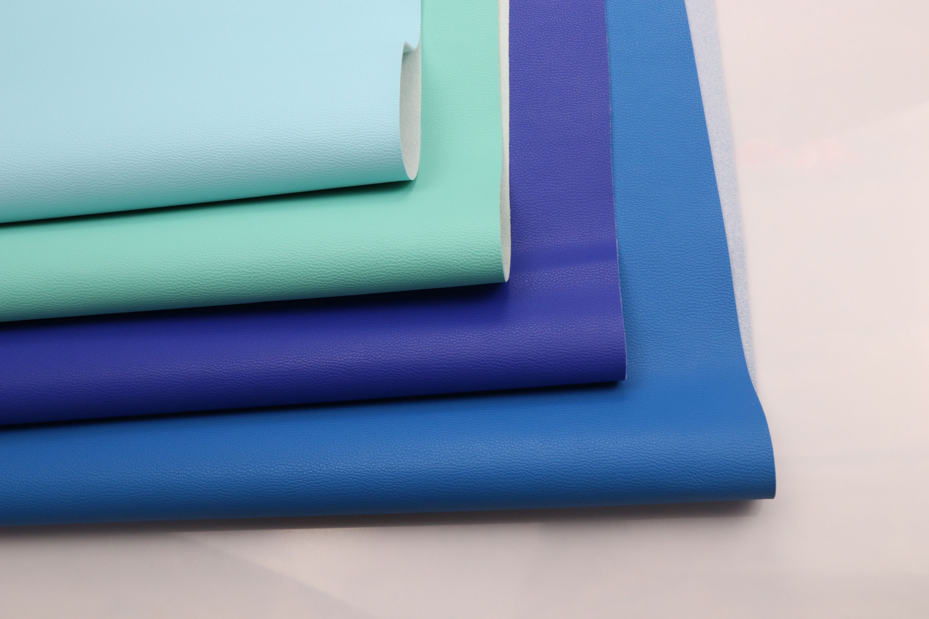 工厂直销现货pvc环保人造革细纹路箱包包装家居革面料详情图10