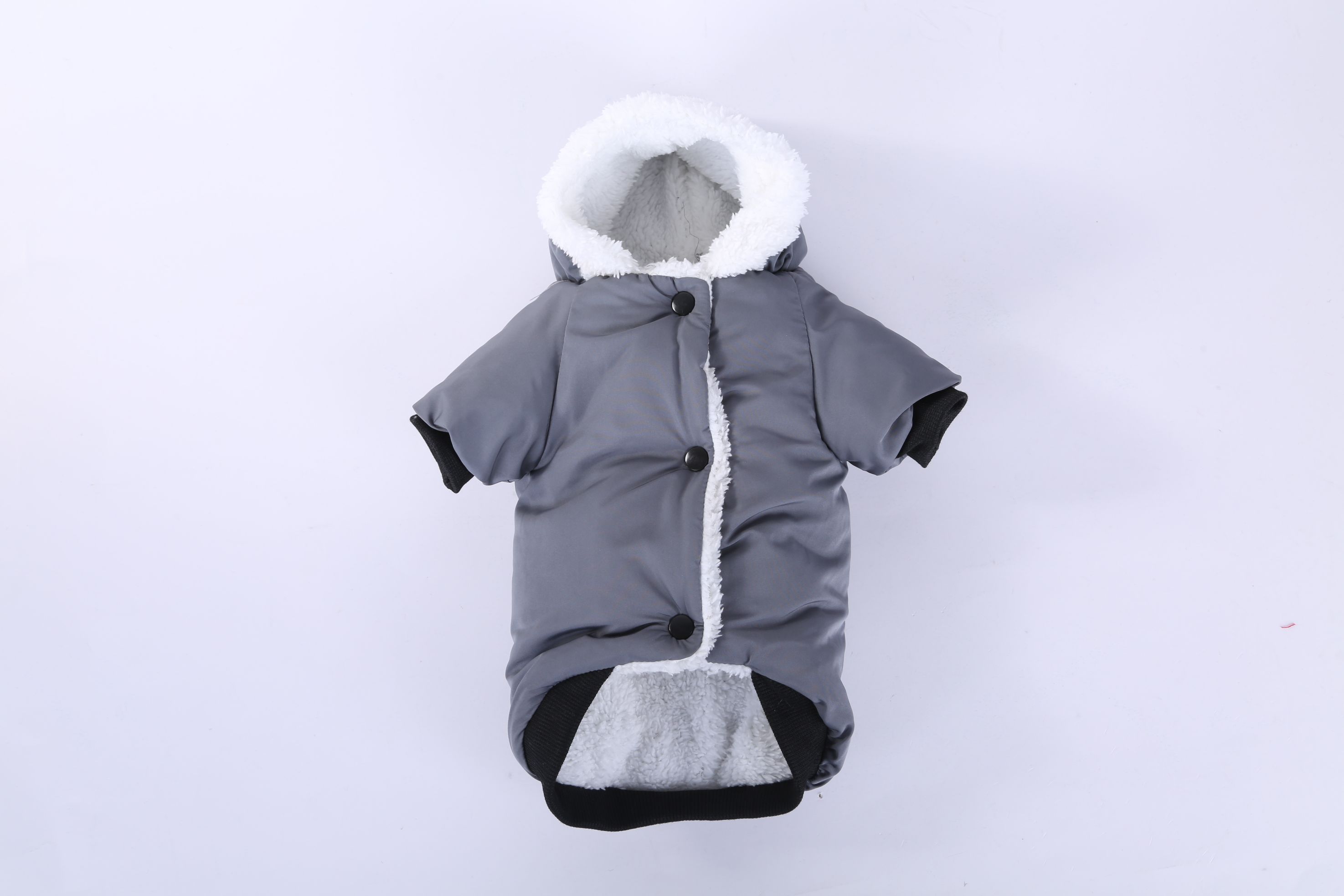 New blue pet cotton-padded jacket factory direct sales and wholesale