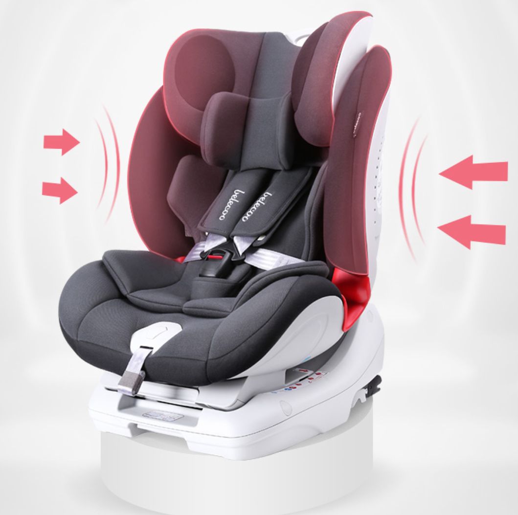 德国认证belecoo汽车用儿童安全座椅0-6-12岁宝宝婴儿可躺详情图11