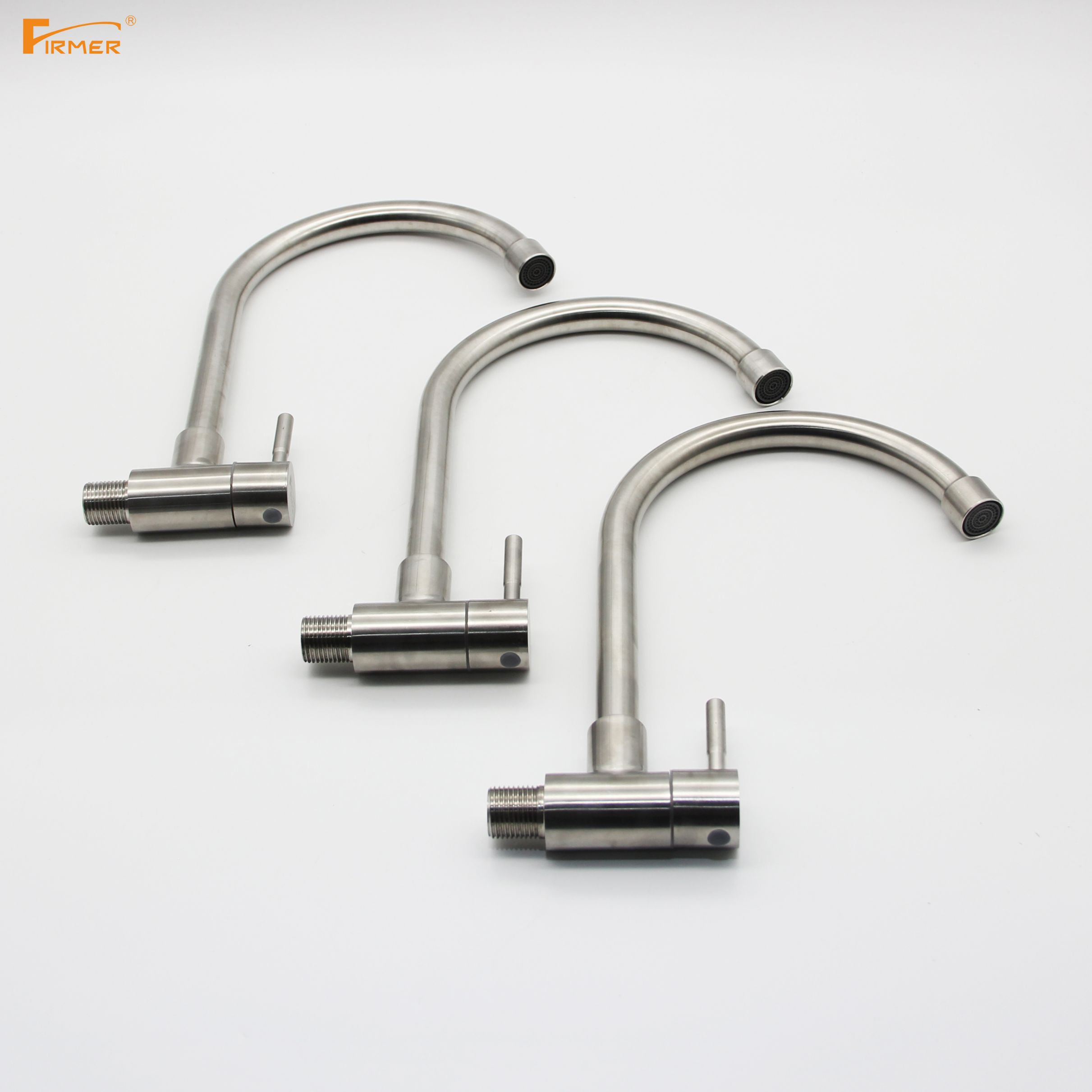 FIRMER 304 stainless steel kitchen single-handle single-hole rotatable sink sink laundry sink faucet details Picture