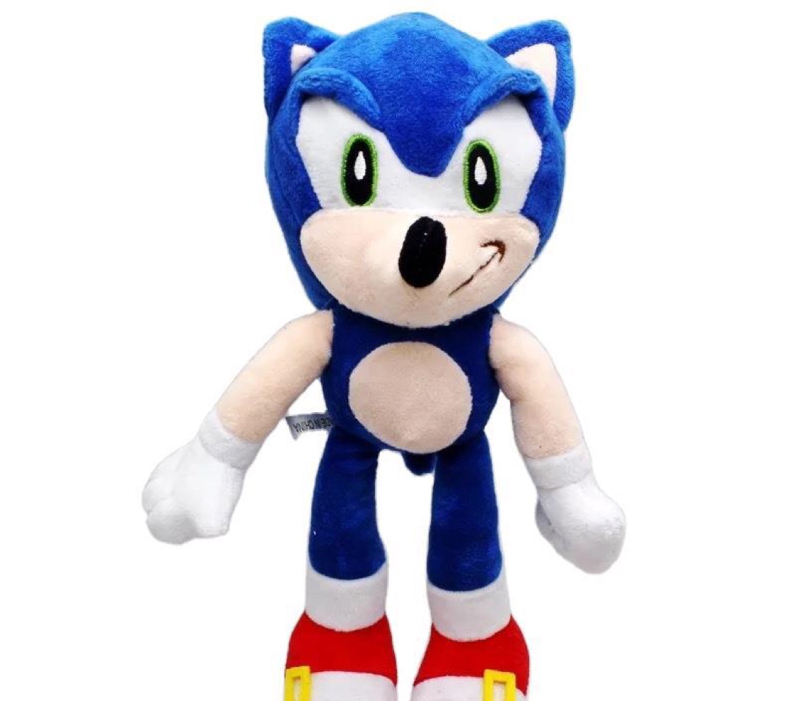 28cm Sonic the Hedgehog plush toy figure