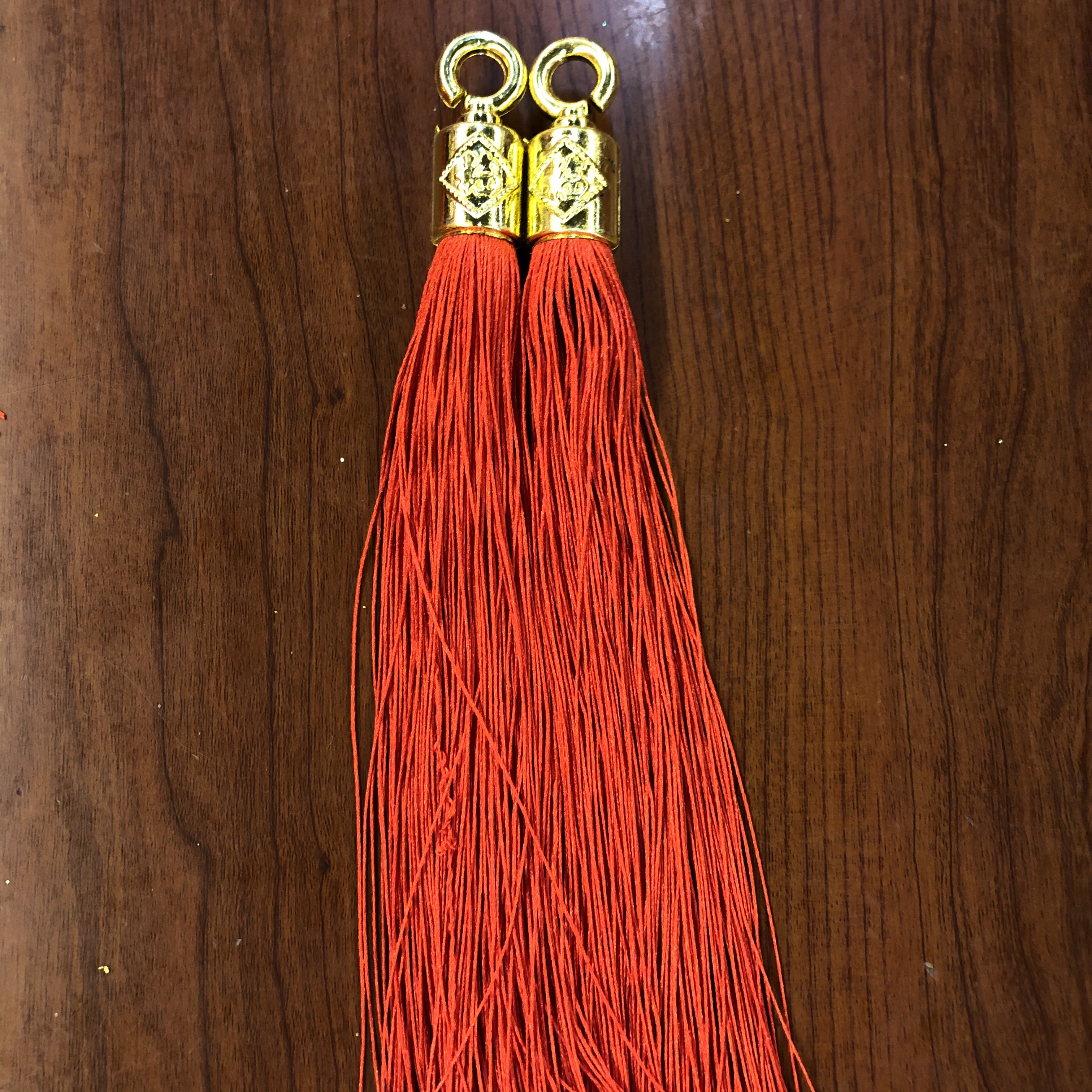 Borlas chapadas en oro de 18cm (traje mixto) Item Picture