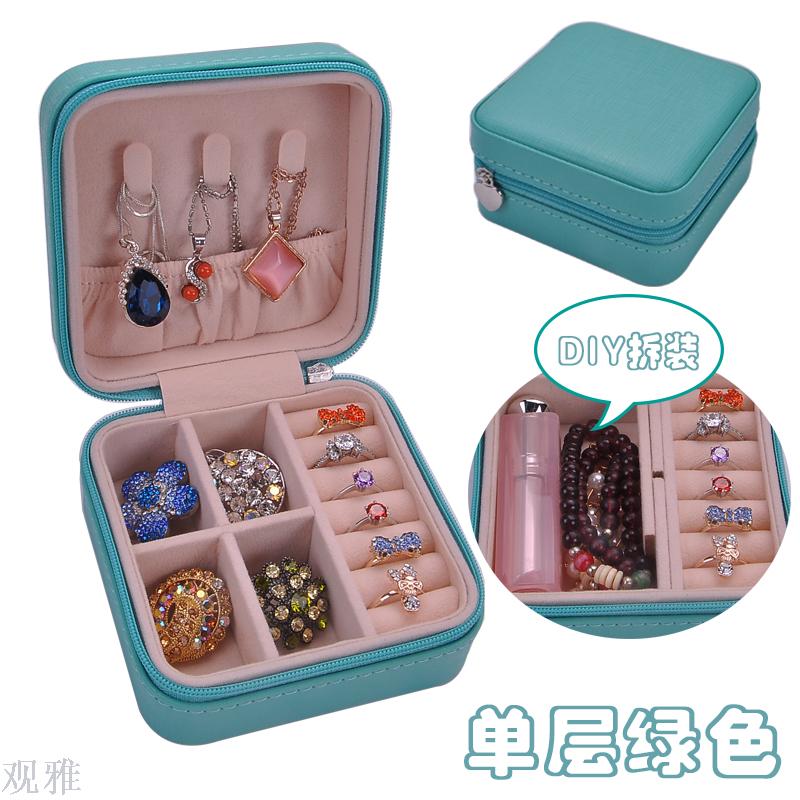 "Rush Price - Travel Portable Jewelry Box, Stud Earrings, Accessories Storage Box, Small Jewelry Box. Specification image