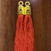 18 cm gold-plated tassels 2 (single type) Specification image